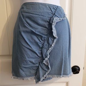 🌻HP🌻"Festival Dreams" Denim Mini Skirt NWT